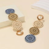 boucle d oreille en bois