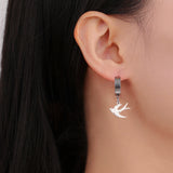 boucle d oreille oiseau