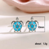 boucles d'oreilles tortue