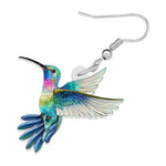 boucle d'oreilles colibri