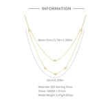 collier or femme 18 carats