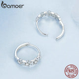 boucle d'oreille en argent femme