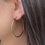 boucle d'oreille anneau femme