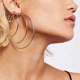 boucle d'oreille anneau femme