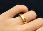 bague anneau or