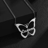 collier lettre prenom