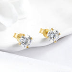 boucles d'oreilles diamant