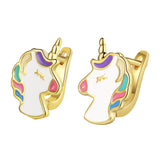 boucle d oreille licorne