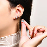 boucles d'oreilles diamant femme