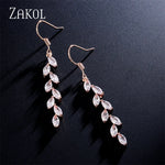 boucles d'oreilles pendantes mariage