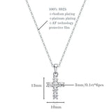 collier croix en argent