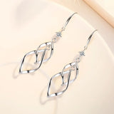 boucles d'oreilles argent originales