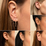 boucle d'oreille anneau femme