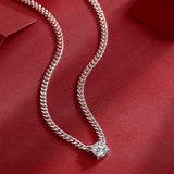 collier or blanc homme