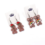 boucles d'oreilles noel