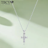 collier croix en argent