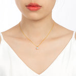 collier femme or 18 carats