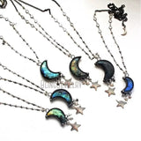 collier pierre de lune