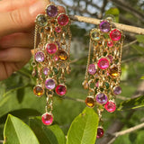 boucles d'oreilles fantaisies pendantes