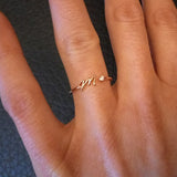 Bague Initiale
